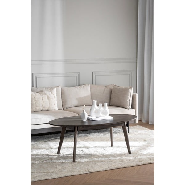 Konferenční stolek v dekoru dubu v přírodní barvě 130x65 cm Yumi - Rowico-image-1