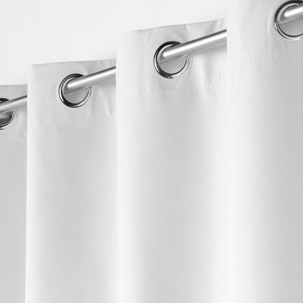 Světle šedý zatemňovací závěs z mikrovlákna 140x260 cm Obscure – douceur d'intérieur-image-1