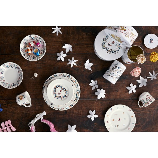 Bílý porcelánový talíř ø 27 cm Grand Cru Cottage – Rosendahl-image-1