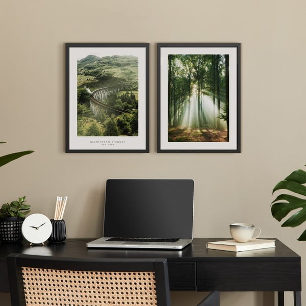 Obrazy v sadě 2 ks 30x40 cm Woods – Styler-image-1