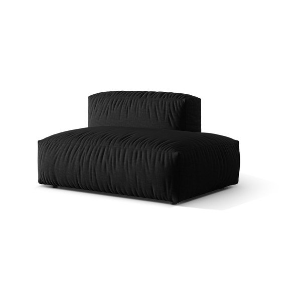 Černý modul pohovky (pravý roh) Martina – Micadoni Home-image-2