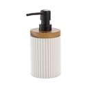 Bílý dávkovač mýdla z polyresinu 350 ml Niagara – douceur d'intérieur