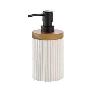 Bílý dávkovač mýdla z polyresinu 350 ml Niagara – douceur d'intérieur