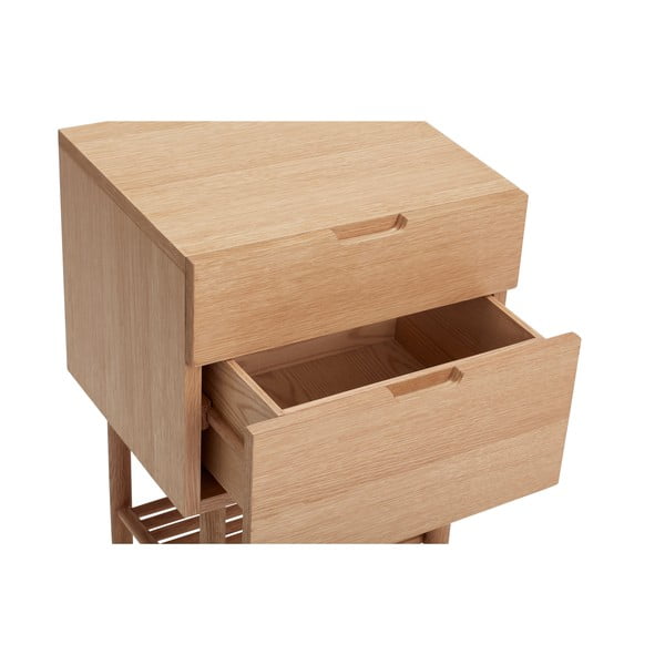 Noční stolek v dekoru dubu Acorn – Hübsch-image-2