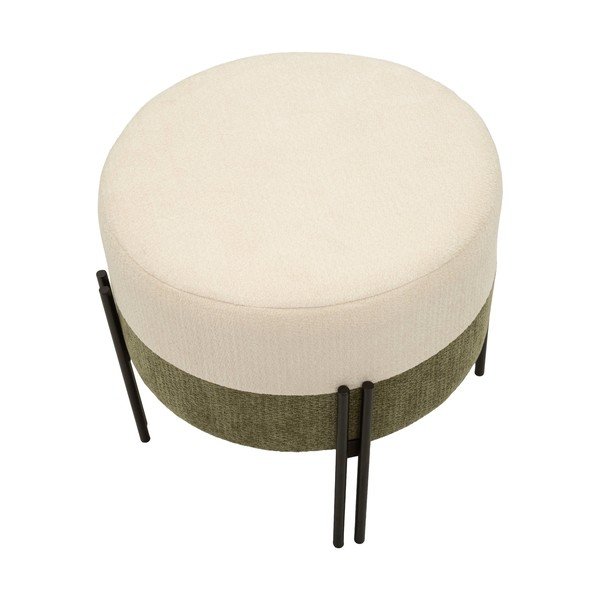 Khaki/krémový taburet Modern Style – Mauro Ferretti-image-2