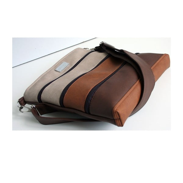 Kabelka přes rameno Dara bags Dariana middle no. 165 Maroon Mosaic-image-1