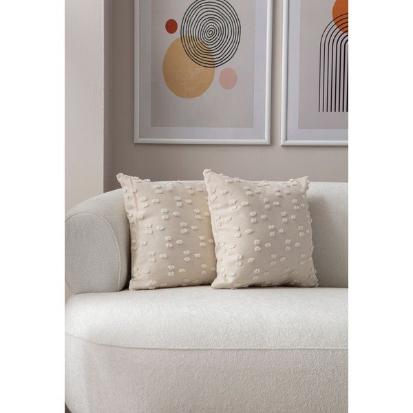 Povlaky na polštáře v sadě 2 ks 43x43 cm Tuffet – Mioli Decor-image-1