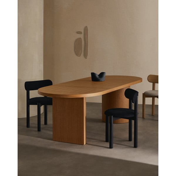 Jídelní stůl v dekoru dubu 100x240 cm Nealy – Kave Home-image-1