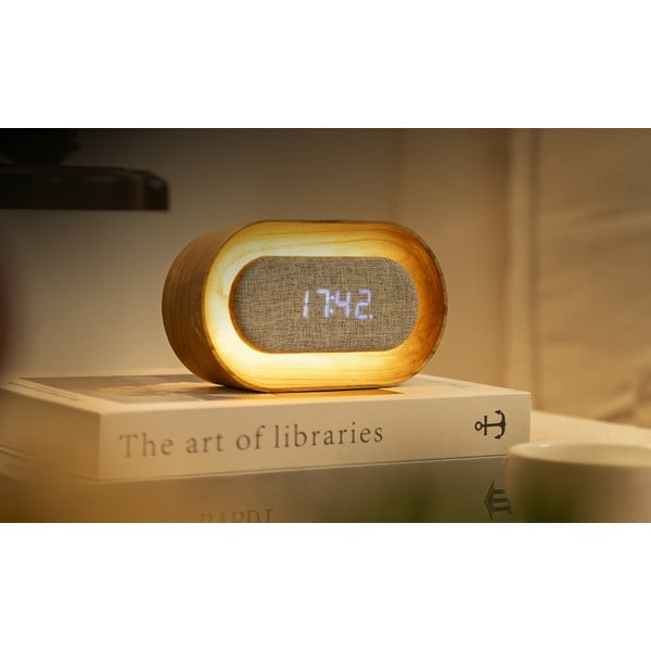 Digitální budík Lumos Ash – Gingko-image-2