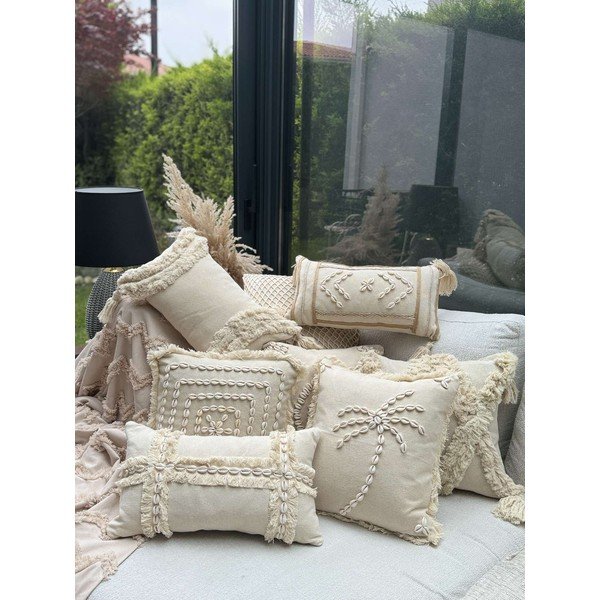 Bavlněný povlak na polštář 43x43 cm Seashells – Mioli Decor-image-4