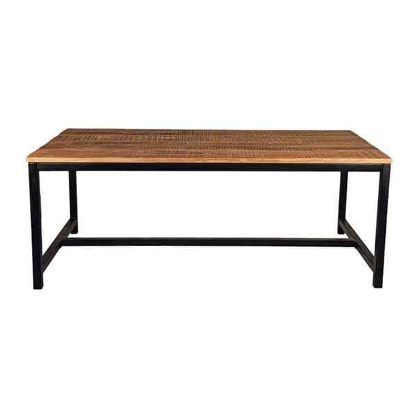 Jídelní stůl s deskou z akáciového dřeva LABEL51 Gent, 200 x 100 cm