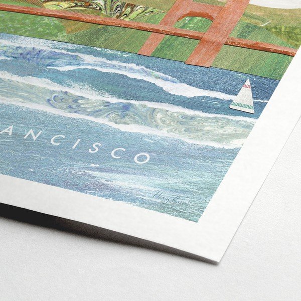 Plakát Travelposter San Francisco II, 30 x 40 cm-image-1