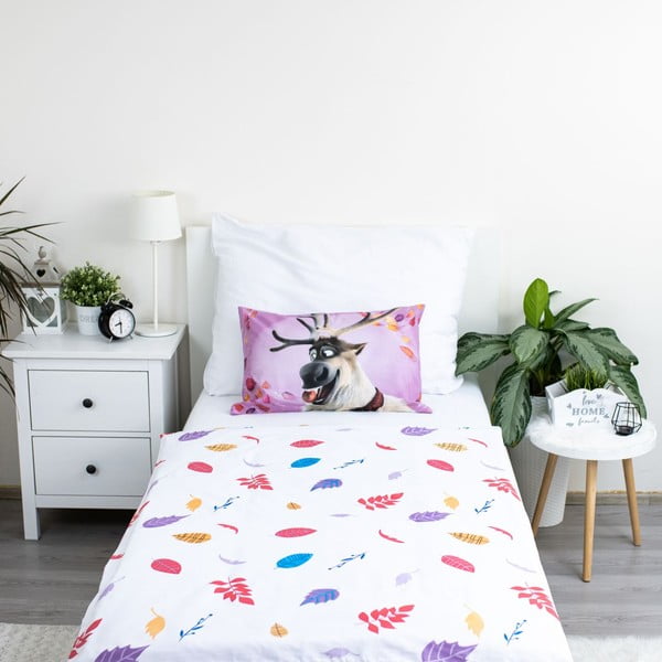 Bavlněné dětské povlečení do postýlky 100x135 cm Frozen "Wind" – Jerry Fabrics-image-1