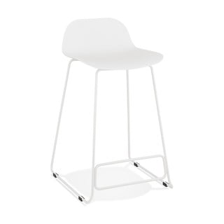 Bílá barová židle Kokoon Slade Mini, výška sedu 66 cm