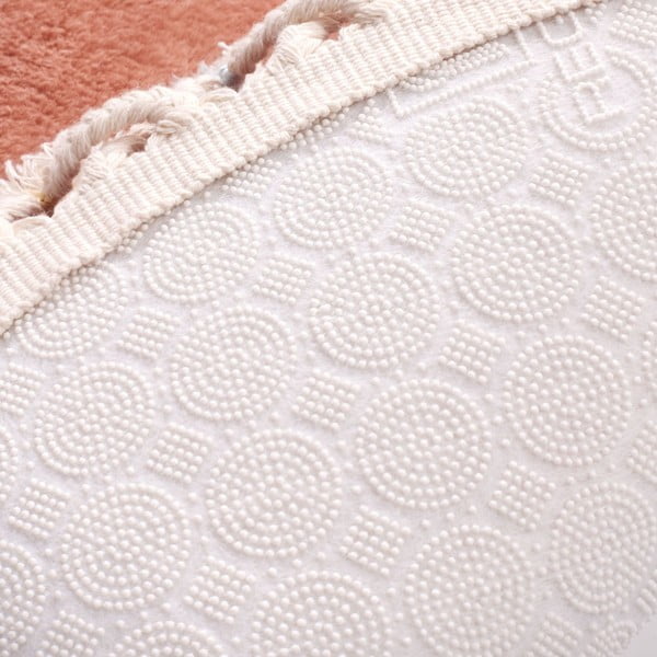 Hnědá koupelnová předložka ø 80 cm Tuft – Foutastic-image-3