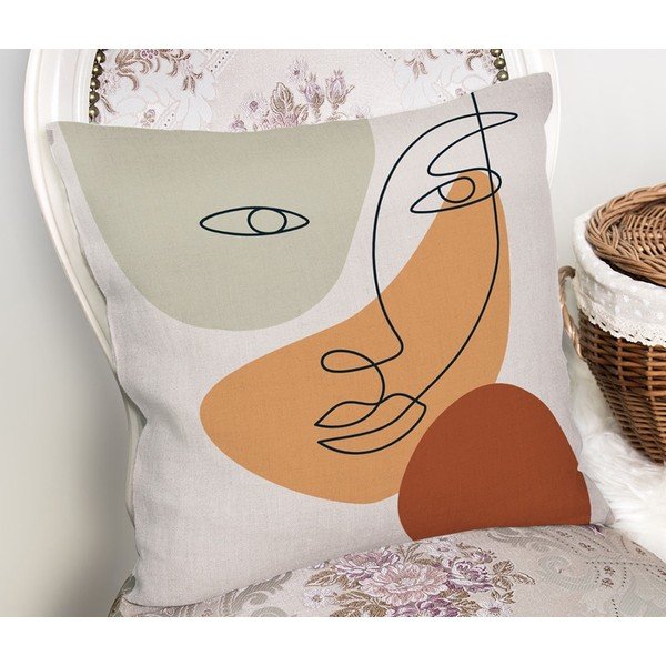 Povlak na polštář Minimalist Cushion Covers Post Modern, 45 x 45 cm-image-2