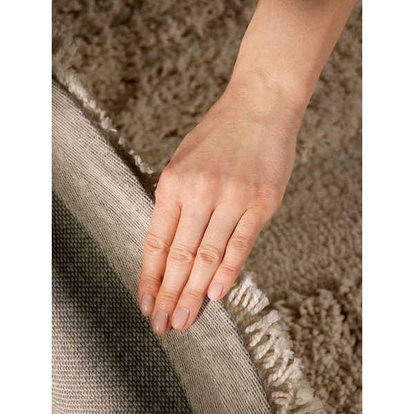 Béžový ručně tkaný kulatý koberec ø 160 cm Lambeth Jasper – Ted Baker-image-2