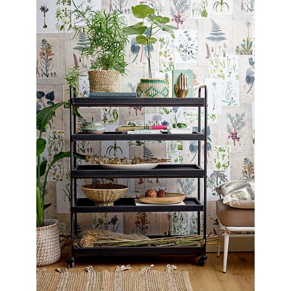 Sada 2 kovových zarážek na knihy Bloomingville Anders, výška 18 cm-image-1