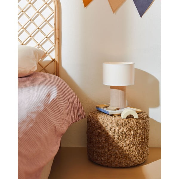 Bílá/béžová dětská lampička Bianella – Kave Home-image-1