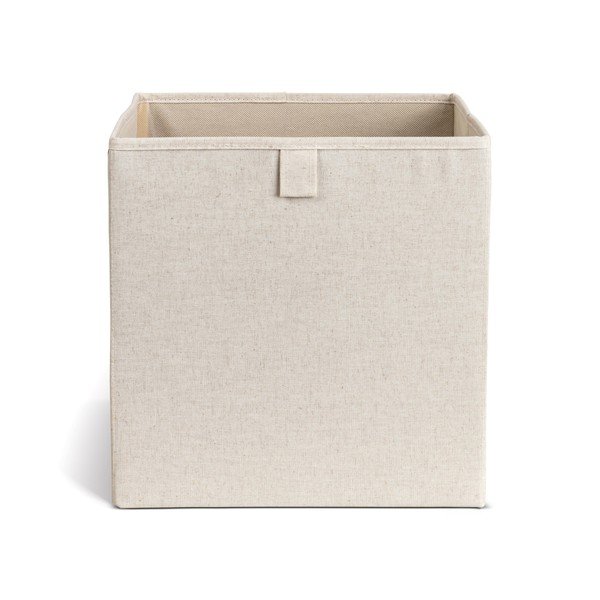 Béžový látkový úložný box 32x31,5x31,5 cm Soft Storage Cube – Bigso