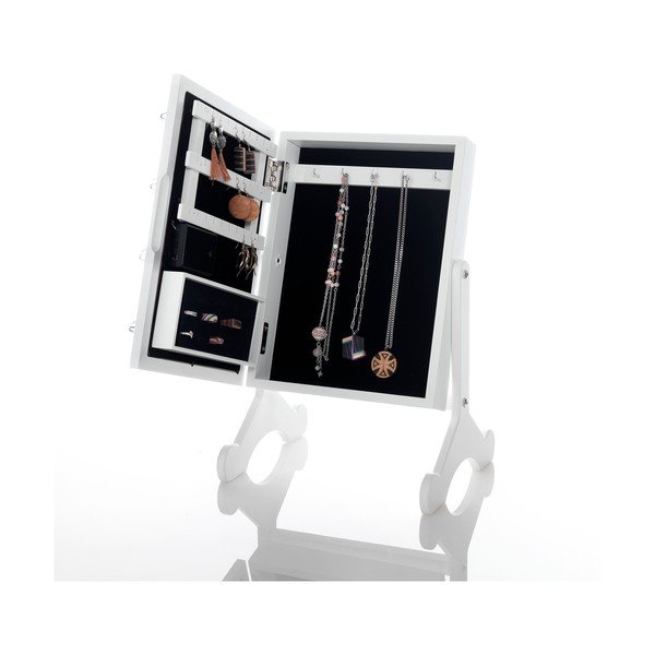 Kosmetické zrcadlo s osvětlením 29x44 cm Coffer Lux LED – Tomasucci-image-1