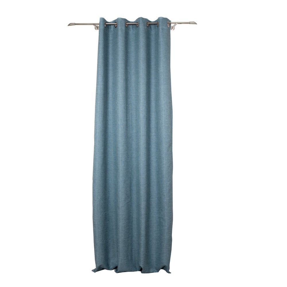Modrý závěs 140x260 cm Atacama – Mendola Fabrics