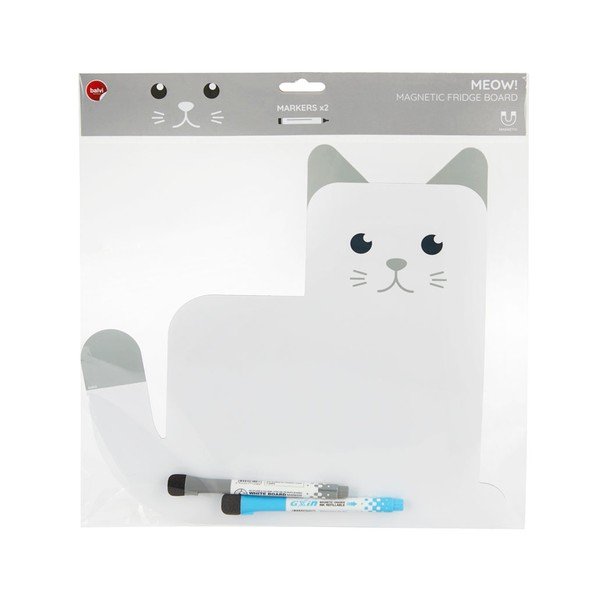Bílá magnetická tabule Balvi Meow!-image-3