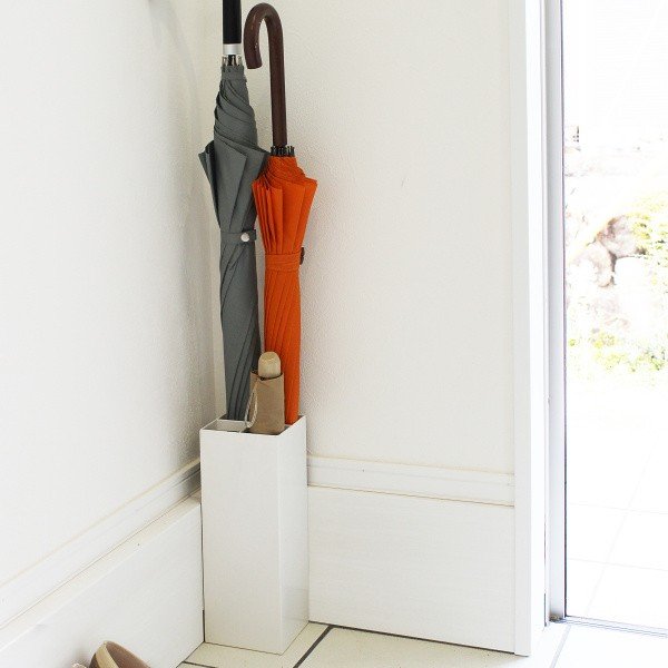 Bílý stojan na deštníky YAMAZAKI Smart-image-4