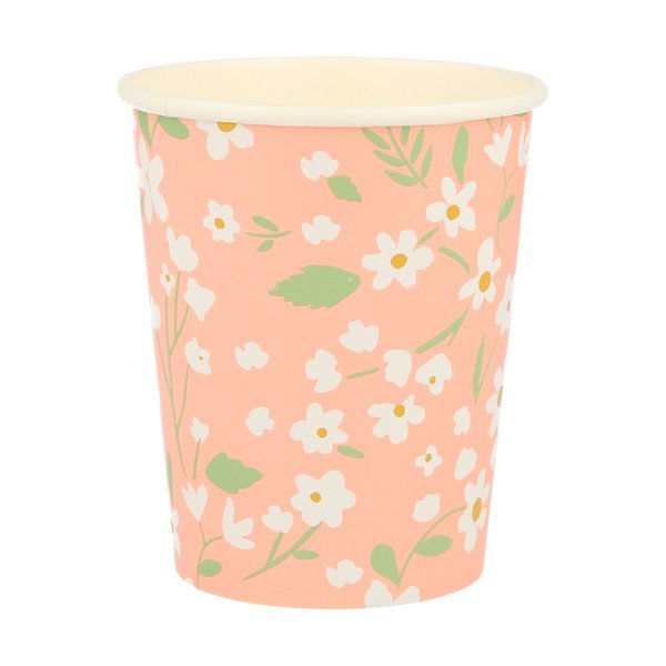 Papírové jednorázové kelímky v sadě  12 ks Ditsy – Meri Meri-image-4