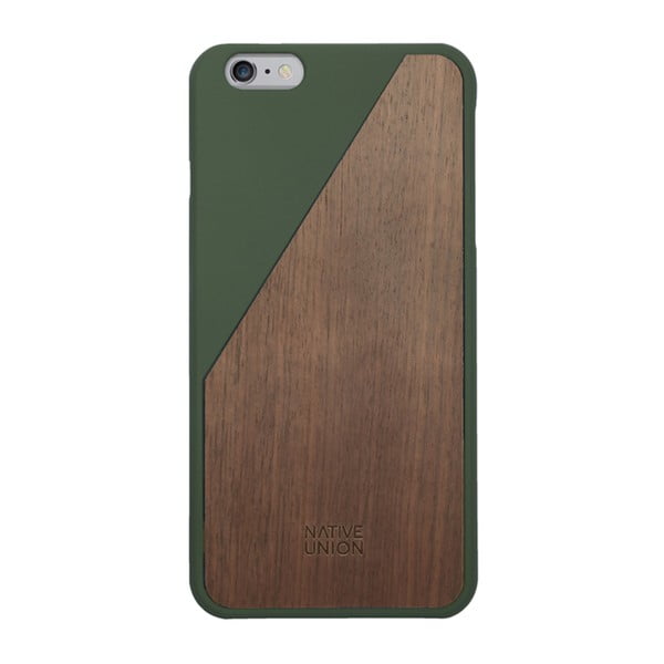Ochranný kryt na telefon Wooden Olive pro iPhone 6 Plus