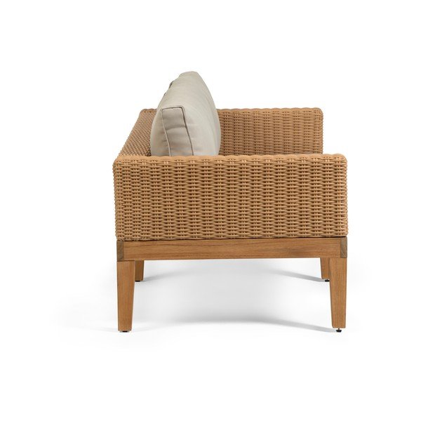 Zahradní pohovka s béžovými polštáři Kave Home Acae-image-4