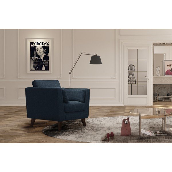 Modré křeslo Jalouse Maison Elisa-image-1