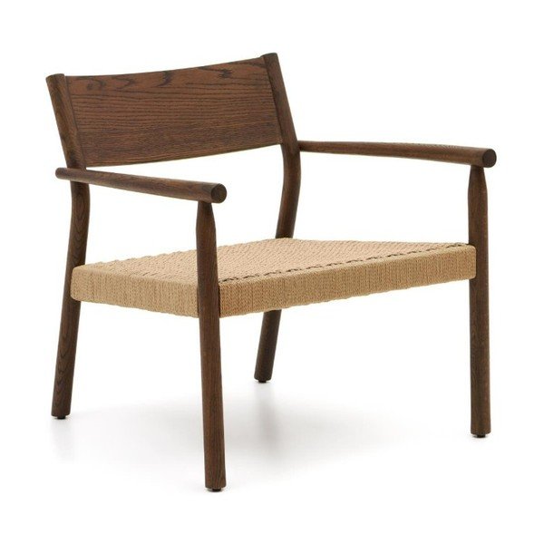 Křeslo s výpletem v přírodní barvě Yalia – Kave Home