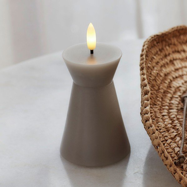 LED svíčka na baterky (výška 10 cm) Sille Cone – Sirius-image-1