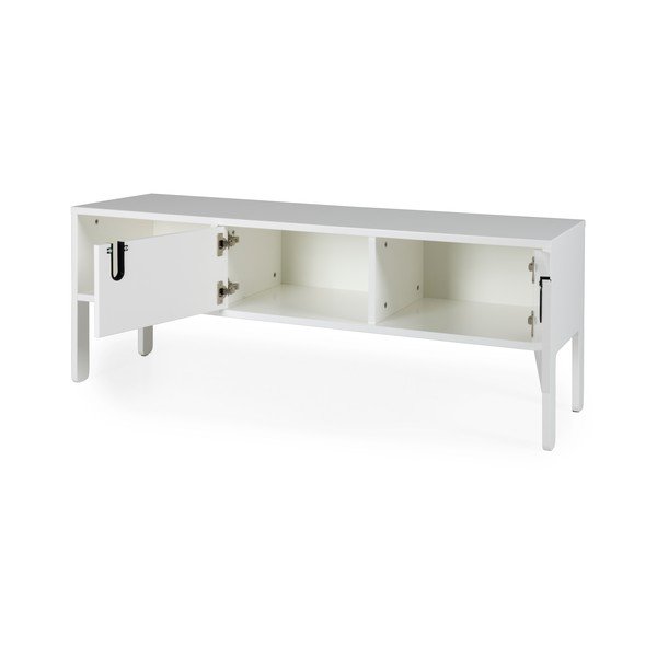 Bílý TV stolek Tenzo Uno, šířka 137 cm-image-4