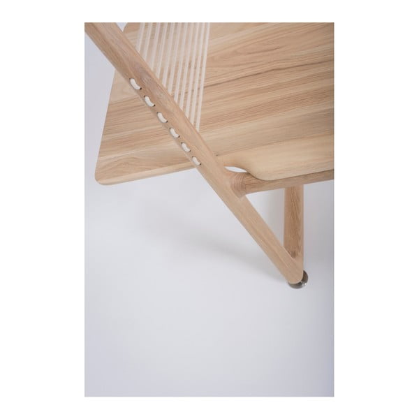 Knihovna z masivního dubového dřeva Gazzda Muse, výška 216 cm-image-3