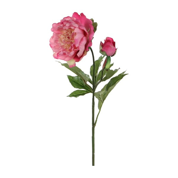 Umělá květina Peonyrose Pink, 71 cm