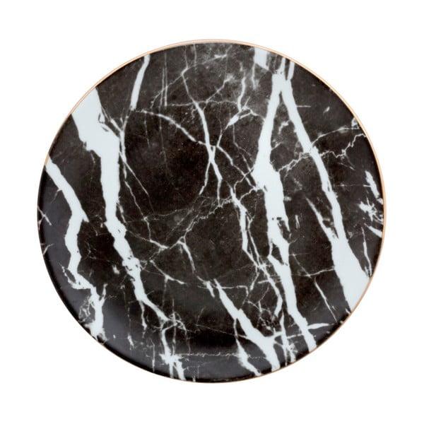 Porcelánový talíř Vivas Marble, Ø 28 cm