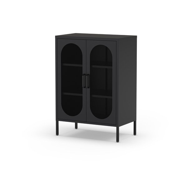 Černá skříňka 70x100 cm Diora – Marckeric-image-2