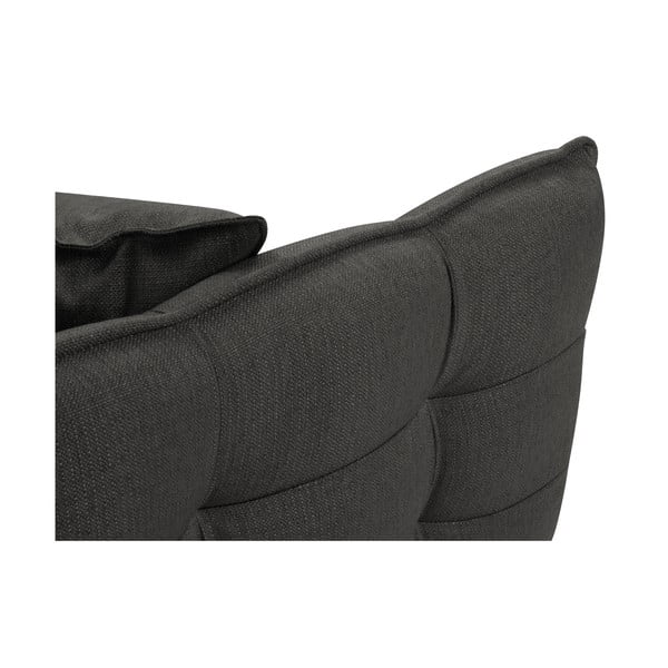 Tmavě šedá rozkládací pohovka Mazzini Sofas Canna-image-1