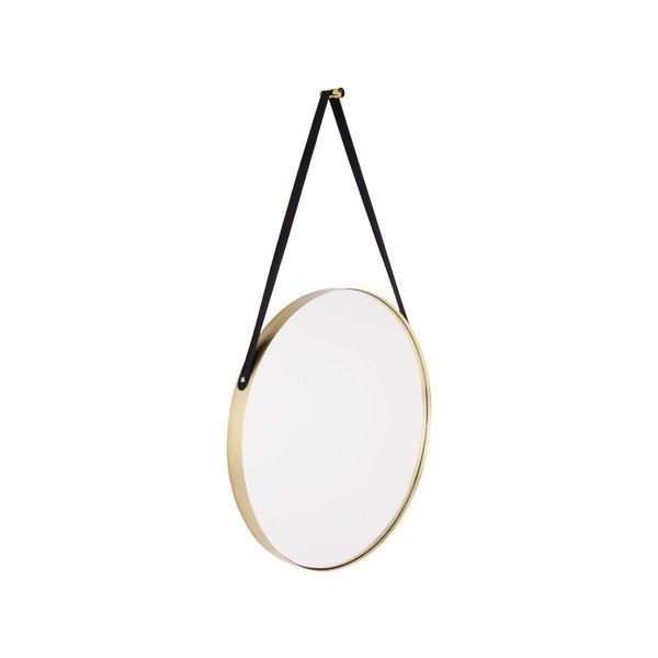 Nástěnné zrcadlo s rámem ve zlaté barvě PT LIVING Balanced, ø 47 cm-image-2