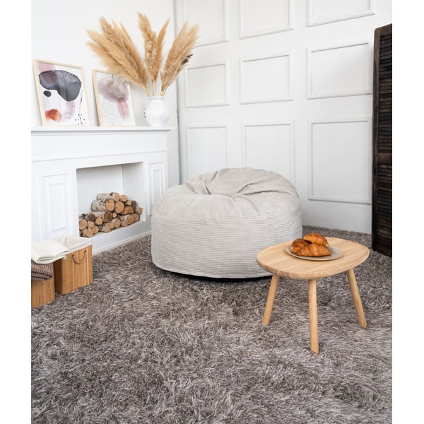 Krémový manšestrový sedací vak Om 110 – SLOWDOWN-image-1