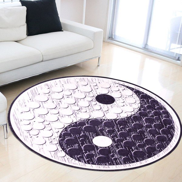 Koberec Vitaus Rossano, ⌀ 100 cm-image-2