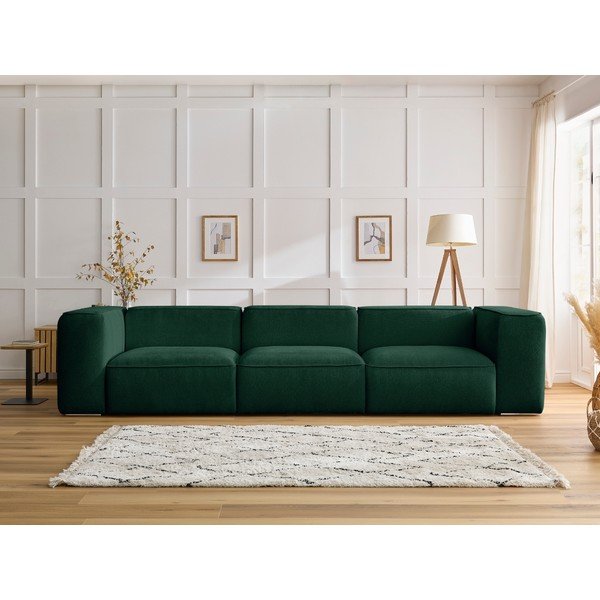 Tmavě zelená pohovka 345 cm Zephyr – Bobochic Paris-image-1