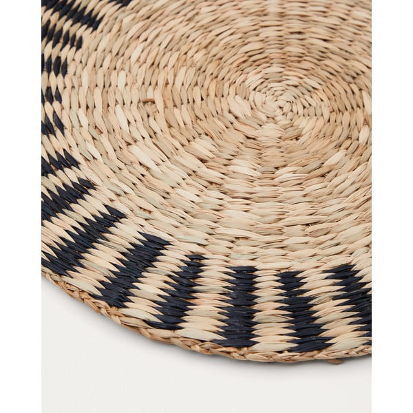 Prostírání z mořské trávy v sadě 2 ks ø 35 cm Arta – Kave Home-image-1