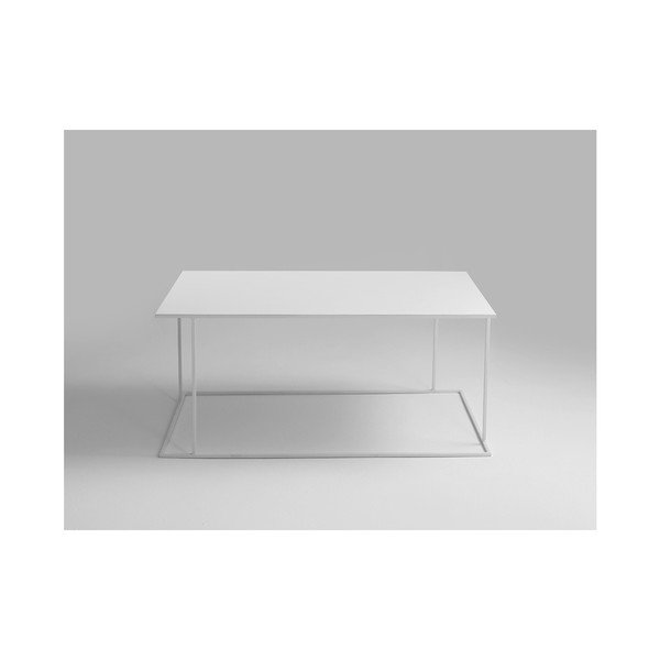 Bílý konferenční stolek Custom Form Walt, délka 100 cm-image-2