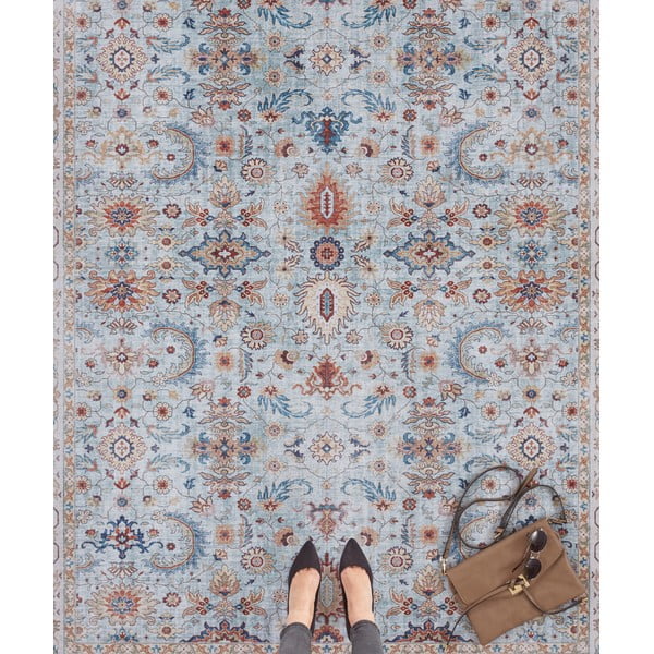 Modro-béžový koberec Nouristan Vivana, 160 x 230 cm-image-3