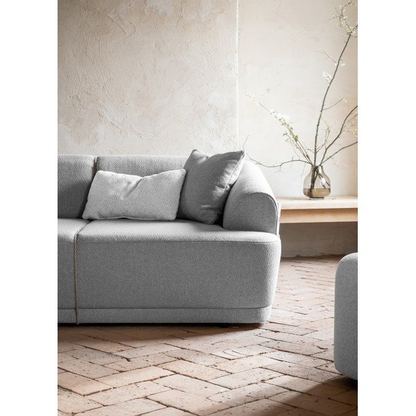 Světle šedá rohová pohovka (levý roh) Bella Siena – Miuform-image-3