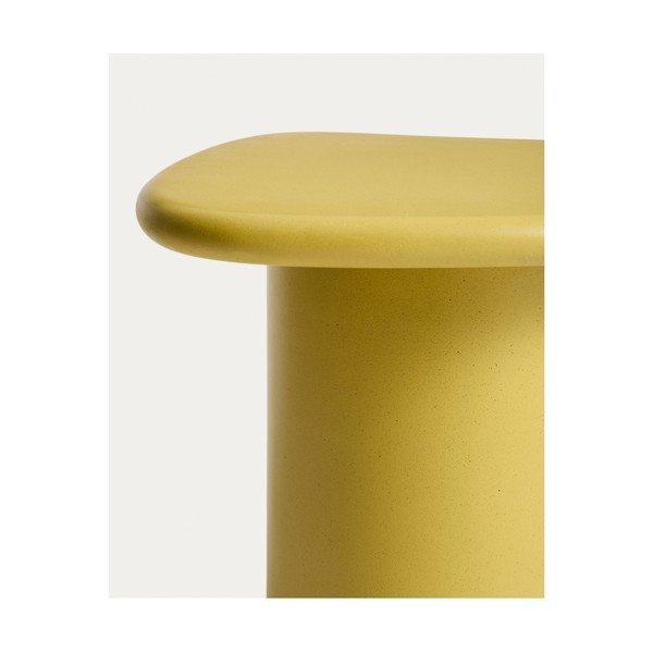 Betonový zahradní stolek 47x48 cm Macarella – Kave Home-image-4