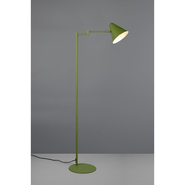 Zelená stojací lampa s ohybatelnou konstrukcí (výška 126,5 cm) Cosima – Trio-image-1